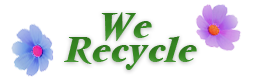 We may not be able to make the world green… but we are trying to do our part. We may not be able to make the world green… but we are trying to do our part.