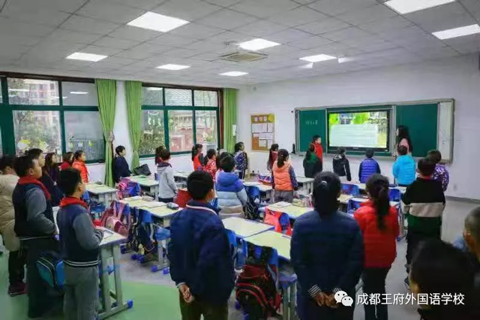 家校共育 助苗成长——成都王府小学部家长开放日 家校共育 助苗成长——成都王府小学部家长开放日