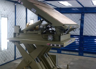 Hydraulic Lift and Tilt Table with Tandem Lift Table Base