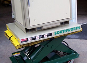 Portable Lift for test equipment