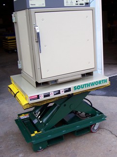 Portable Lift for test equipment