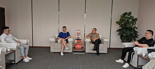 福建省四川巴中商會(huì)會(huì)長余洪君一行考察道和遠(yuǎn)大集團(tuán)