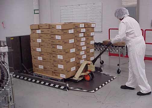 Roll-On Level Loader with Turntable and Corrosion Resistant Finish