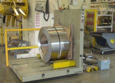 Upender for Reorienting Coils