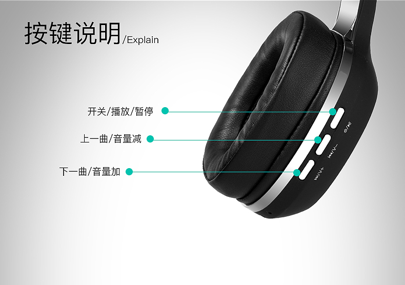 声籁N12旗舰版无线蓝牙耳麦