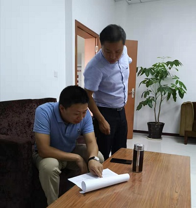 總公司領導赴威遠參加林恩國際酒店項目協調會