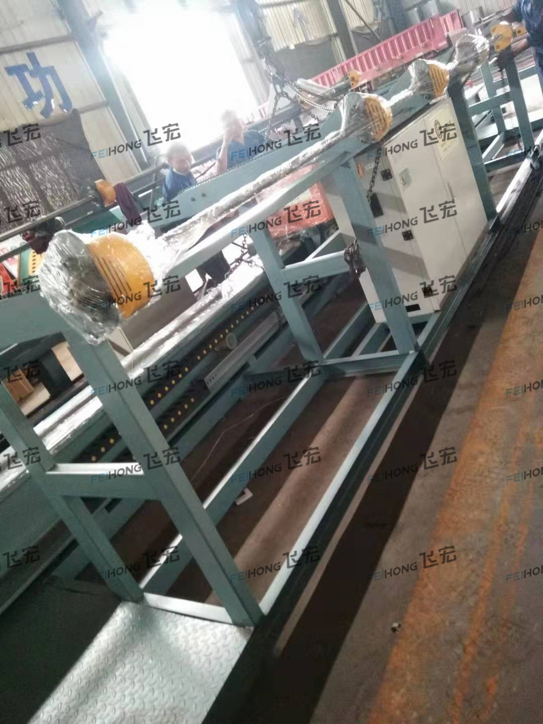 祝賀飛宏兩套智能鋼筋加工設(shè)備進(jìn)駐南通路橋和中鐵二十局聯(lián)合體《飛宏原創(chuàng)》 祝賀飛宏兩套智能鋼筋加工設(shè)備進(jìn)駐南通路橋和中鐵二十局聯(lián)合體《飛宏原創(chuàng)》