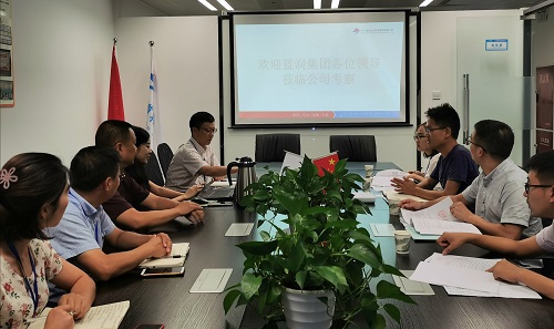 蓝光、蓝润集团分别来公司考察 蓝光、蓝润集团分别来公司考察