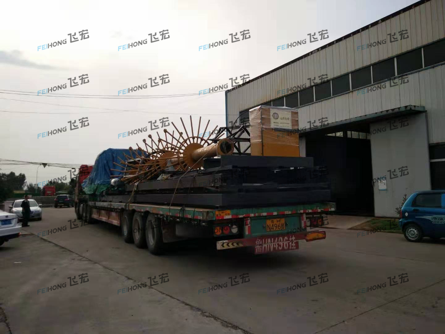 祝賀飛宏智能鋼筋加工設(shè)備進(jìn)駐湖南常益高速四標(biāo)中鐵上海一公司項(xiàng)目 祝賀飛宏智能鋼筋加工設(shè)備進(jìn)駐湖南常益高速四標(biāo)中鐵上海一公司項(xiàng)目