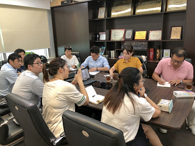 2019年7月樱得飞组织客户新产品培训