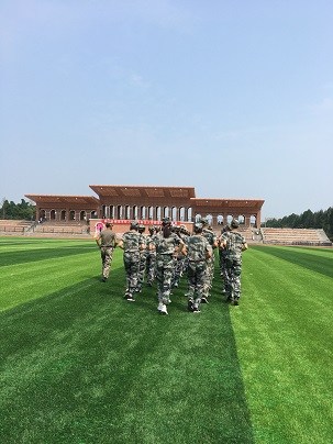 学军人精神，强自身体魄，展新川学子风范——新川军训纪实篇第二天