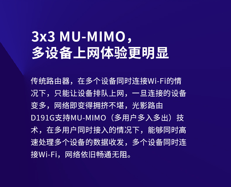 水星D191G 1900M双频千兆无线路由器(2个LAN口）