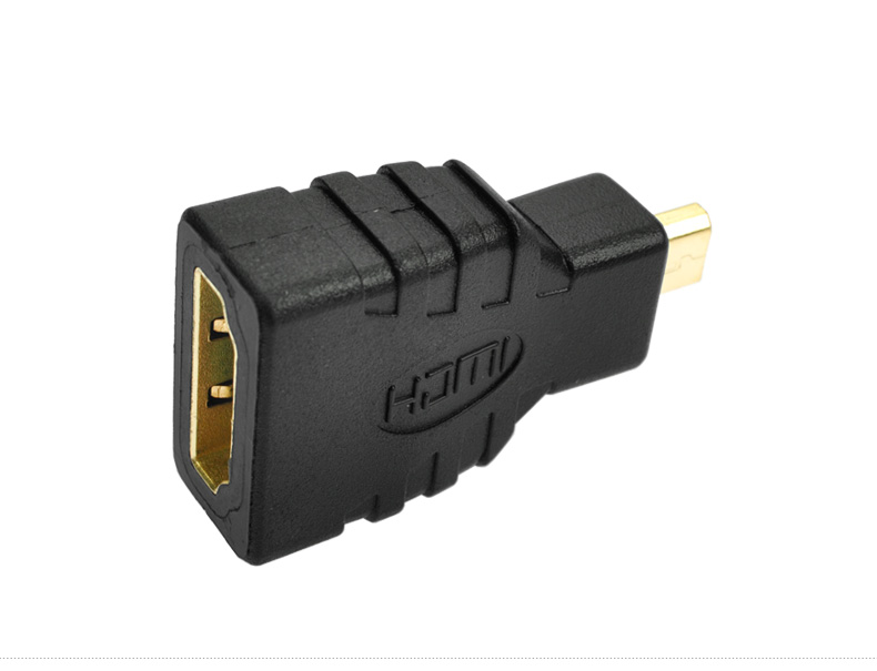 MICRO HDMI-HDMI孔头  (多见于手机、相机)