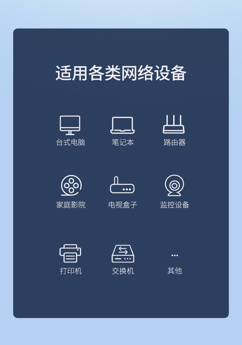绿联NW108-超五类无氧铜非屏蔽网线CAT5e类8芯纯铜电脑网络监控网线305米