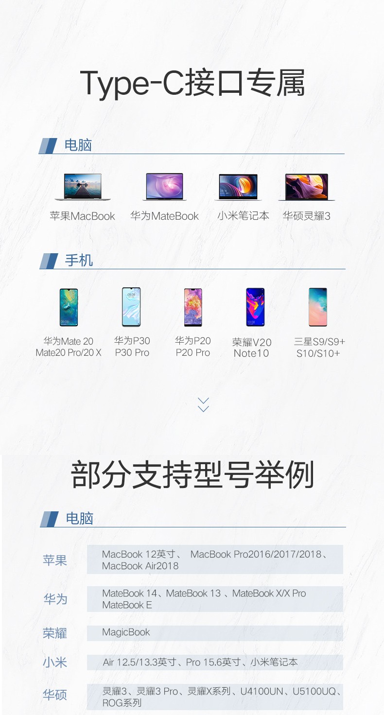 绿联 Type-C扩展坞USB-C转HDMI/VGA投屏线转换器CM179