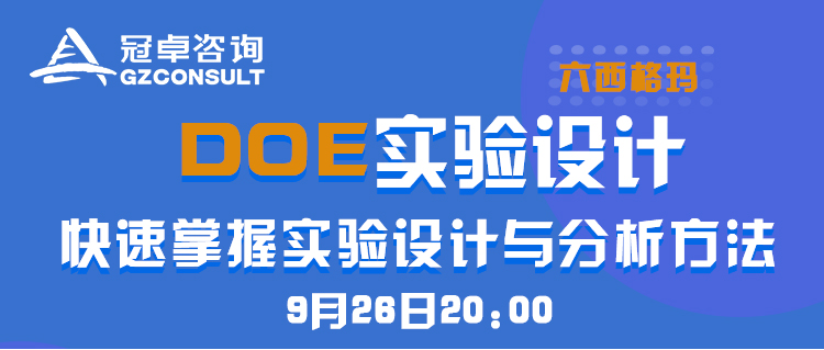 【冠卓微課】DOE實驗設計
