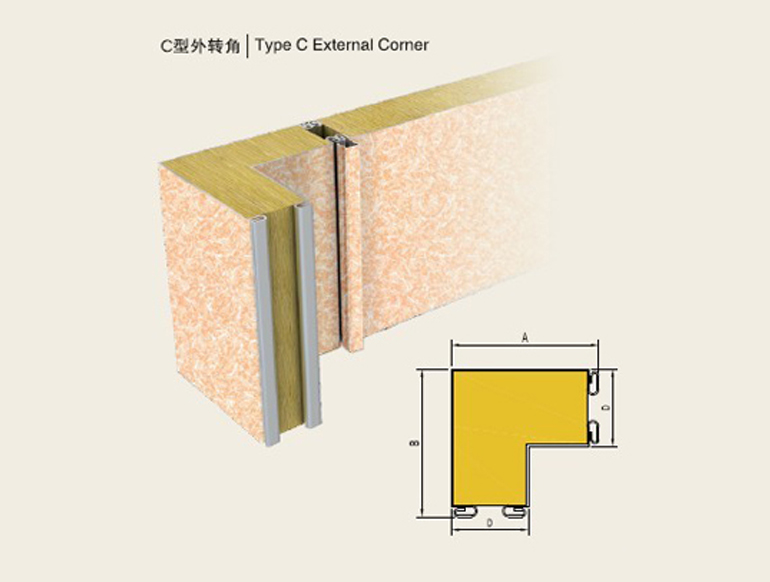 C型外转角