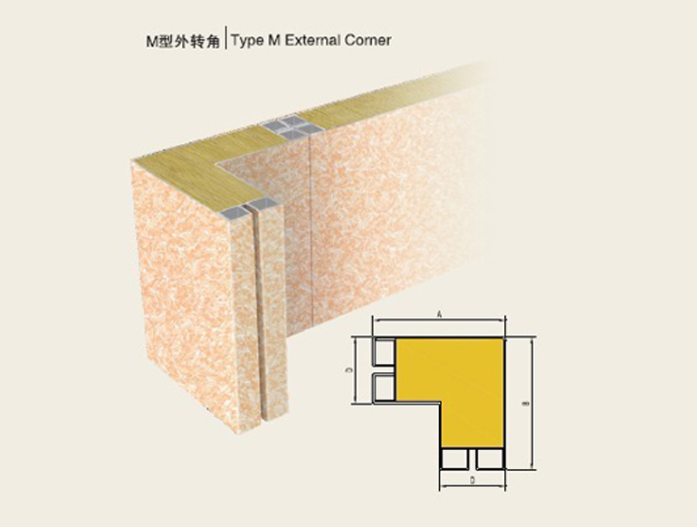M型外转角