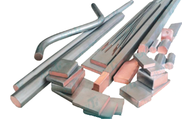 Titanium Clad Copper Bus Bar
