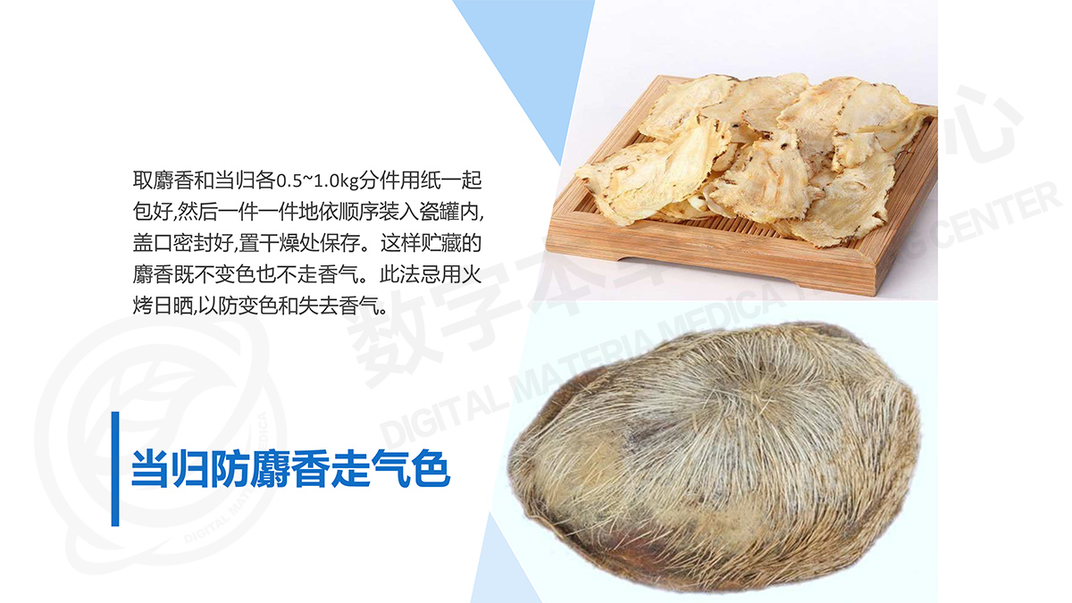 中药材对抗同贮养护经验介绍-下篇