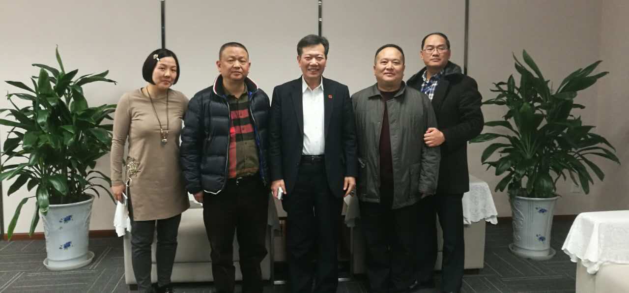 万里石集团董事长邹鹏来我公司考察 万里石集团董事长邹鹏来我公司考察