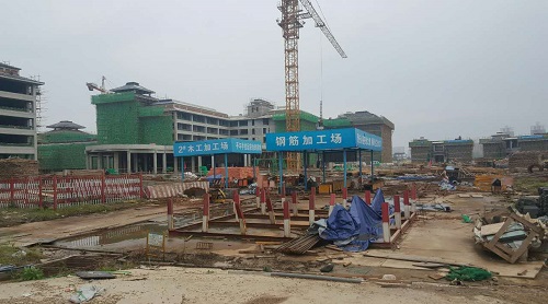 汉中兴汉新区汉苑酒店工程进场施工 汉中兴汉新区汉苑酒店工程进场施工