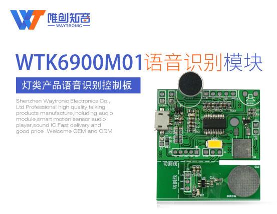 WTK6900M01灯类语音识别控制板