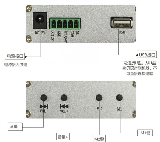 银行取款安全自动语音提示器,银行自助语音提示器,银行自助迎宾器