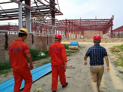 张远鹏董事长深入在建工程施工现场检查指导工作 张远鹏董事长深入在建工程施工现场检查指导工作