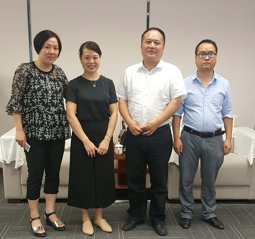 萃联消防设备制造有限公司总经理廖鸿来集团考察 萃联消防设备制造有限公司总经理廖鸿来集团考察