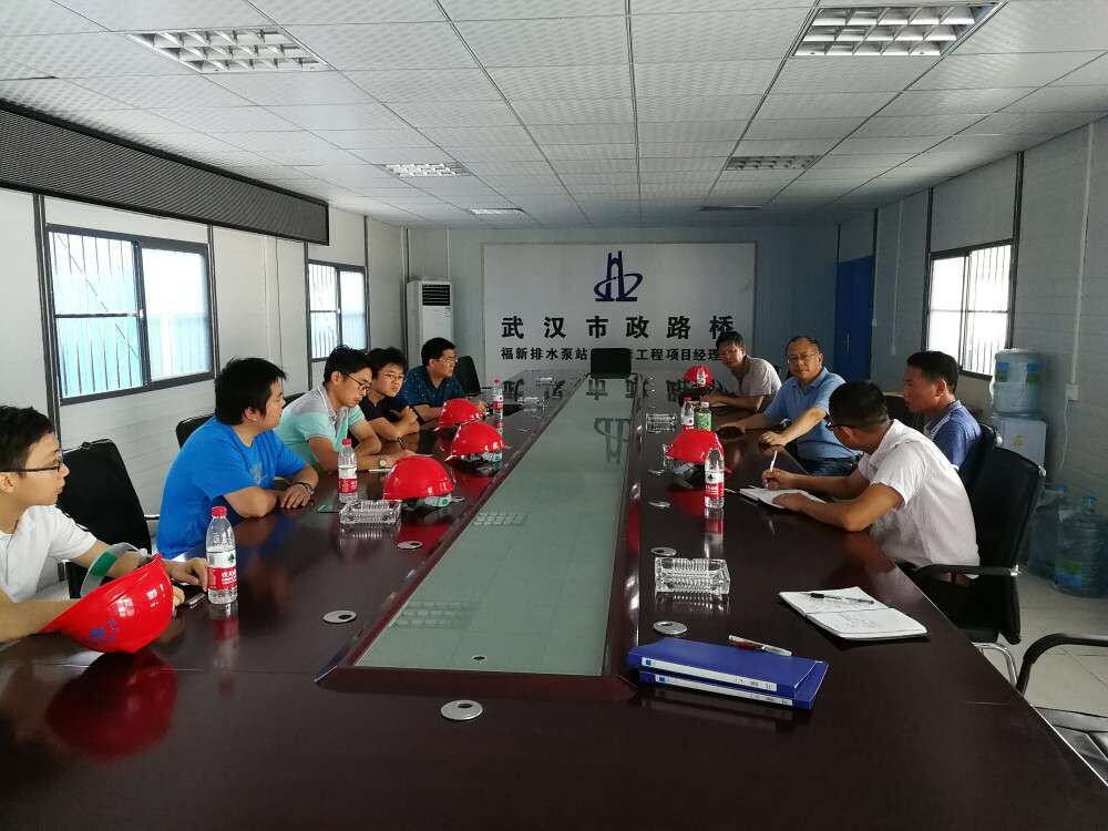 福新泵站有序復工 福新泵站有序復工