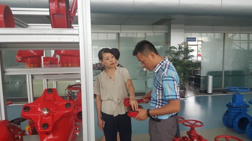 张远鹏董事长一行到“川消”考察 张远鹏董事长一行到“川消”考察