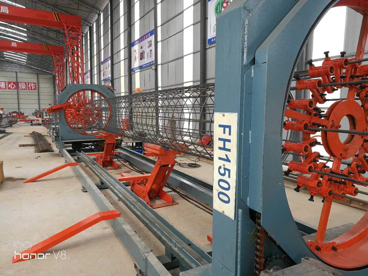 陜西榆林成功入場兩臺滾焊機
