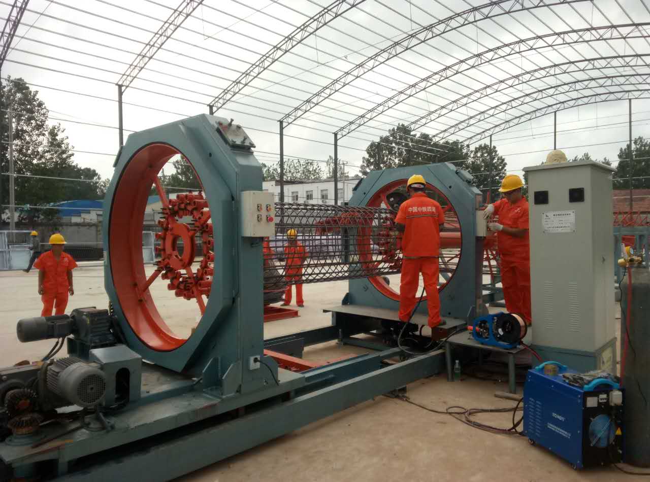 陜西榆林成功入場兩臺滾焊機