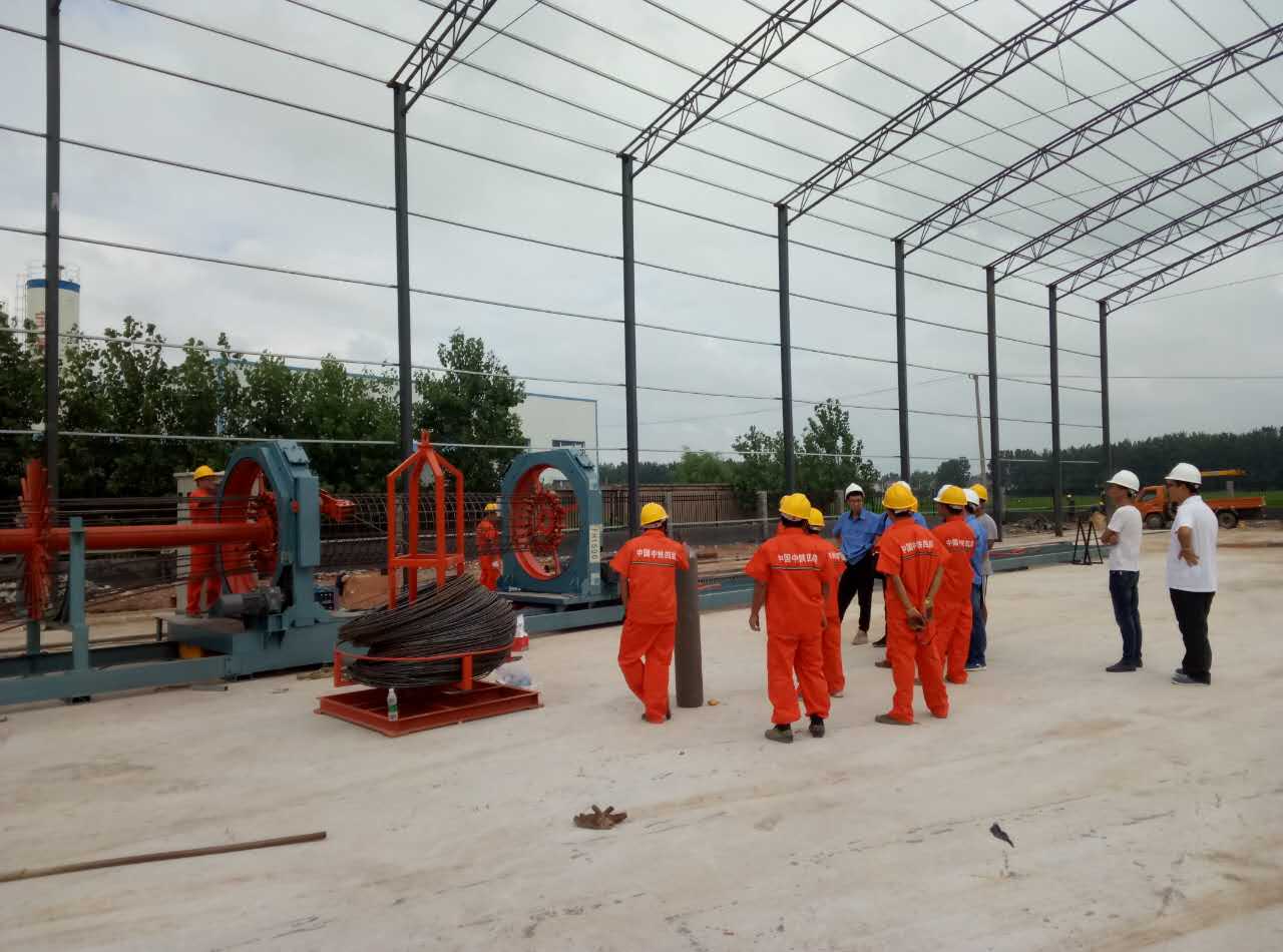 陜西榆林成功入場兩臺滾焊機
