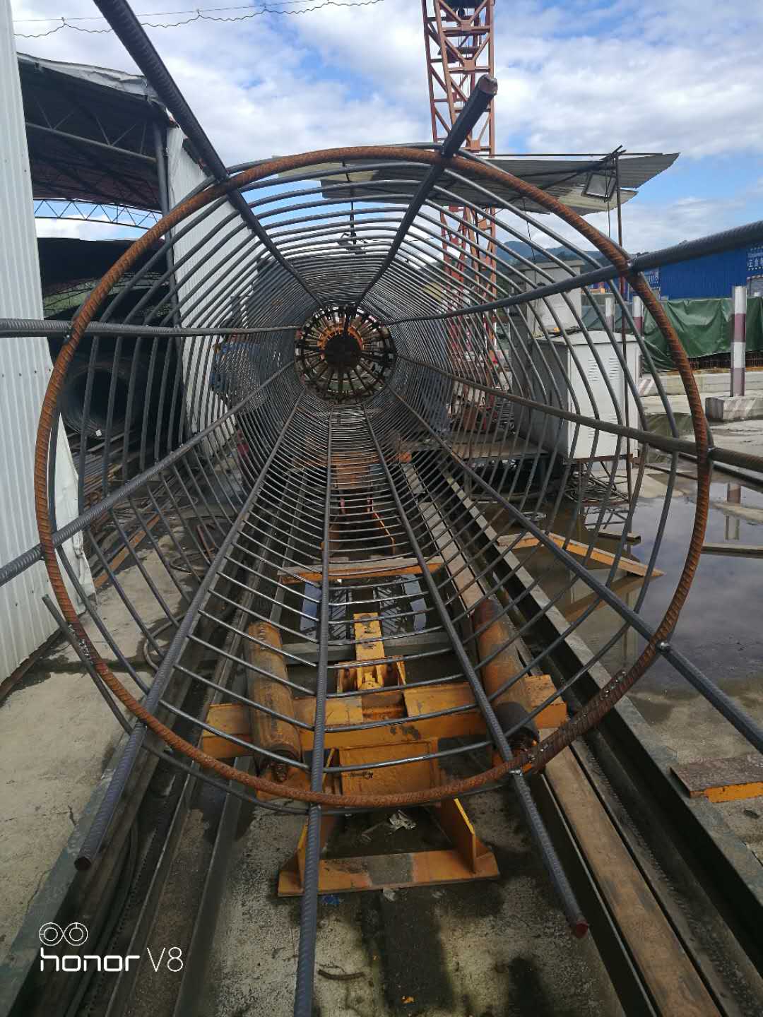 中鐵五局磨萬鐵路第1標(biāo)納堆綜合基地
