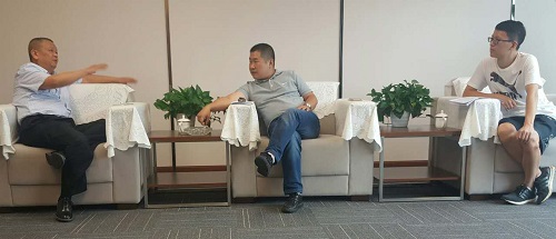 汉嘉国际项目部经理段小强来公司考察 汉嘉国际项目部经理段小强来公司考察