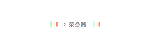 荣誉篇 荣誉篇