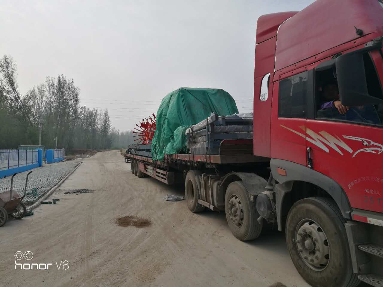 FH2000數(shù)控鋼筋籠滾焊機順利抵達河南省三門峽市