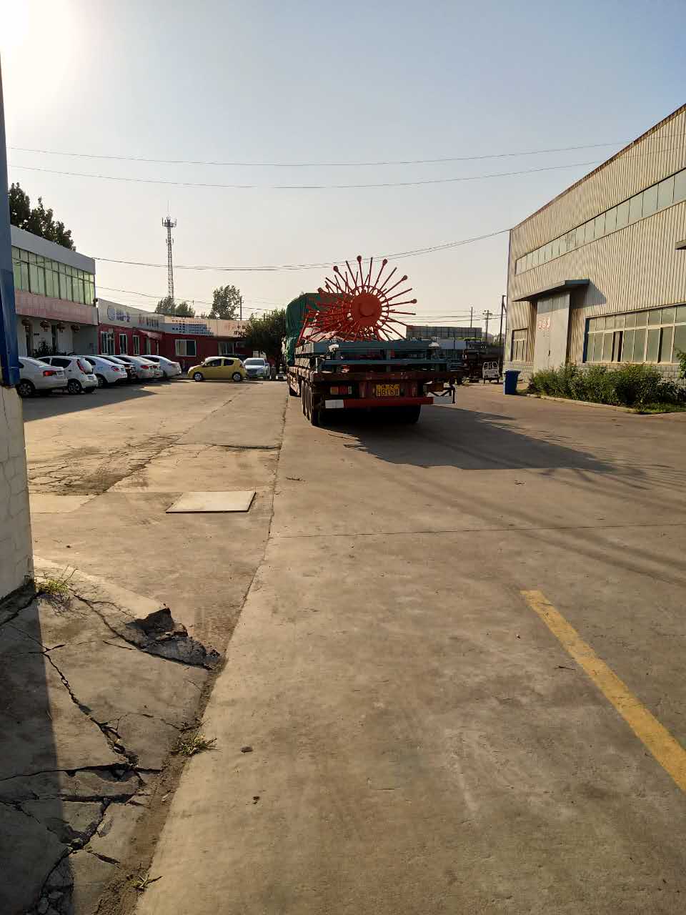 FH2000數(shù)控鋼筋籠滾焊機順利抵達河南省三門峽市