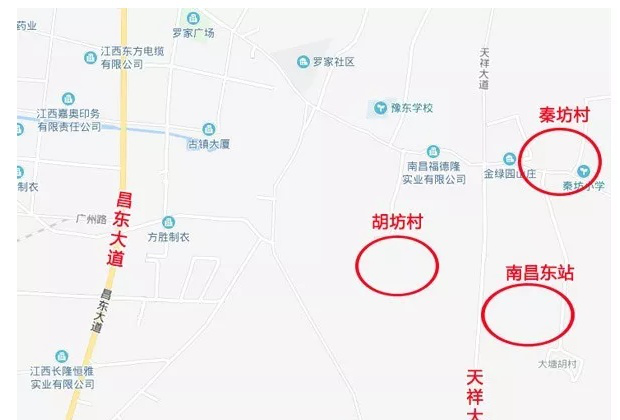 江西：南昌青山湖区拆迁计划