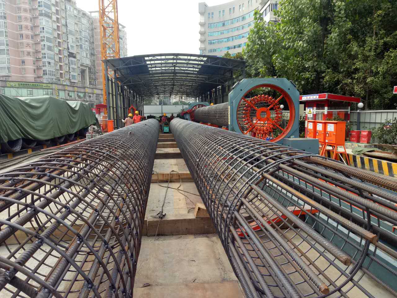 中铁隧道集团成都地铁8号线4标二工区项目部