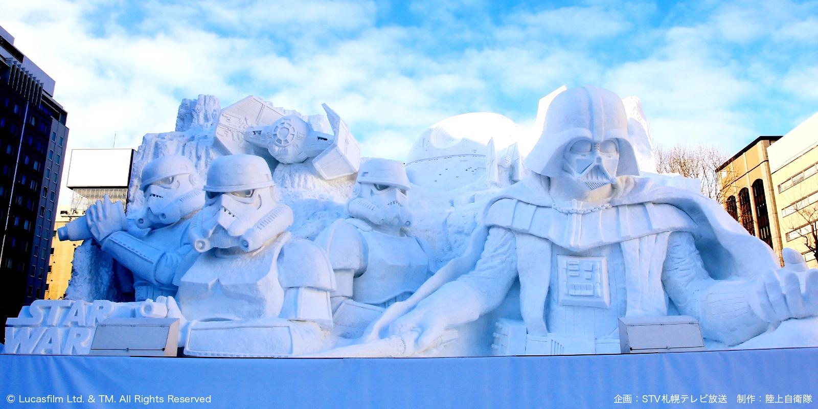百座冰雕、梦幻点灯、更有北海道人气美食街 一起来札幌冰雪祭吧! 百座冰雕、梦幻点灯、更有北海道人气美食街 一起来札幌冰雪祭吧!