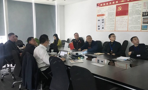 清华大学合肥公共安全研究院石昌群来公司考察 清华大学合肥公共安全研究院石昌群来公司考察
