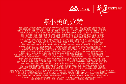 众筹——展示微信的力量和群友的大爱 众筹——展示微信的力量和群友的大爱