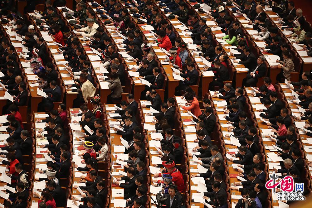 第十三届全国人民代表大会第二次会议在北京人民大会堂开幕 第十三届全国人民代表大会第二次会议在北京人民大会堂开幕