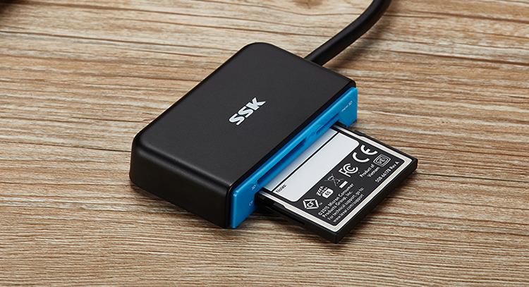 飚王（SSK）SCRM330多功能合一读卡器 USB3.0高速读写