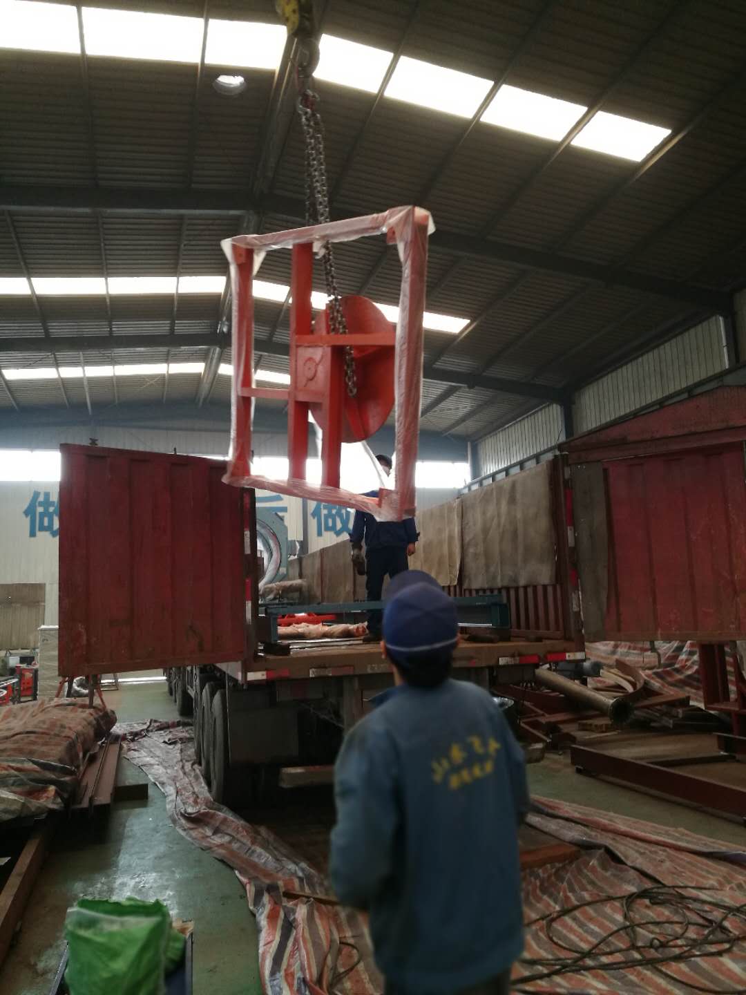 FH1500數(shù)控鋼筋籠滾焊機(jī)成功出廠并順利抵達(dá)湖北省襄陽(yáng)市《原創(chuàng)》 FH1500數(shù)控鋼筋籠滾焊機(jī)成功出廠并順利抵達(dá)湖北省襄陽(yáng)市《原創(chuàng)》