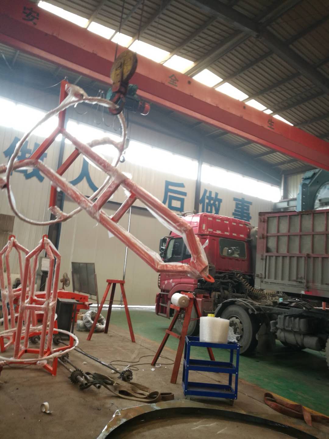 FH1500數(shù)控鋼筋籠滾焊機(jī)成功出廠并順利抵達(dá)湖北省襄陽(yáng)市《原創(chuàng)》 FH1500數(shù)控鋼筋籠滾焊機(jī)成功出廠并順利抵達(dá)湖北省襄陽(yáng)市《原創(chuàng)》