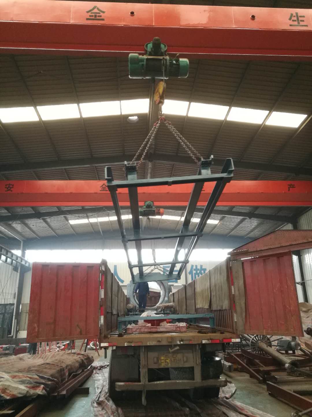FH1500數(shù)控鋼筋籠滾焊機(jī)成功出廠并順利抵達(dá)湖北省襄陽(yáng)市《原創(chuàng)》 FH1500數(shù)控鋼筋籠滾焊機(jī)成功出廠并順利抵達(dá)湖北省襄陽(yáng)市《原創(chuàng)》